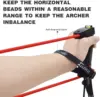 Archery Trainer Band Training - Portable Bow Riser Handle - 9 to 19 lbs Tension Adjustment Suitable for Left and Right Hand 4