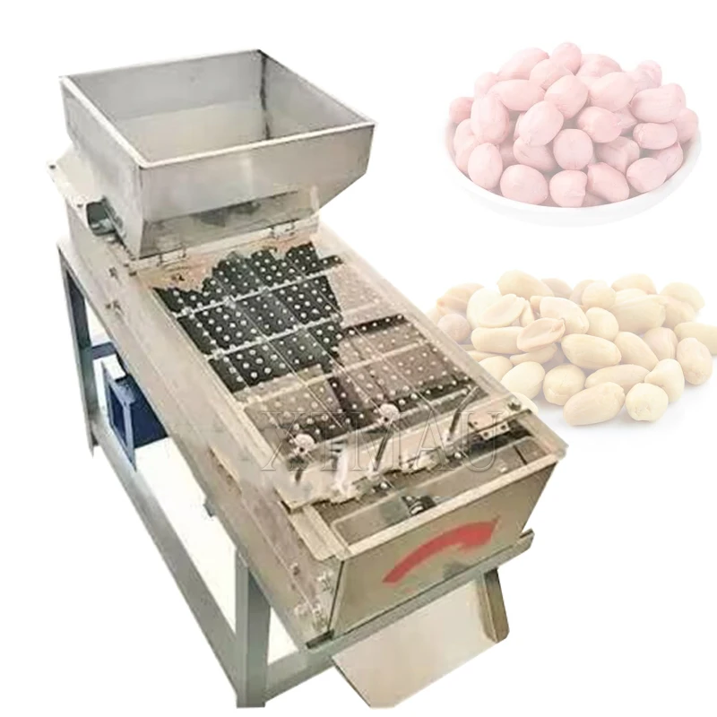 

Full Automatic Dry Way Peanut Peeling Machines Almond Skin Removing Peeler