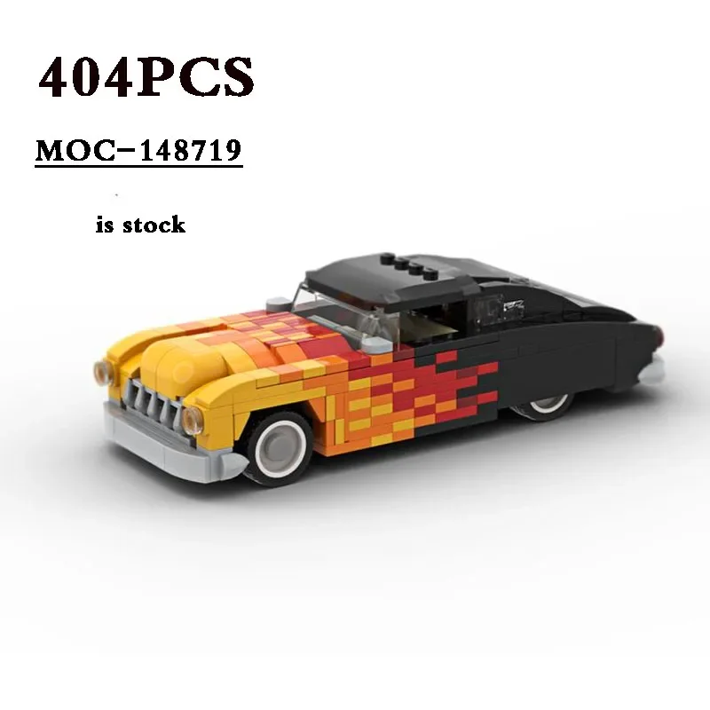 

Speed Sports Car Mercury Coupe Lead Sleigh MOC-148719 404pcs Building Brick Building Toy DIY Birthday Gift Christmas Gift