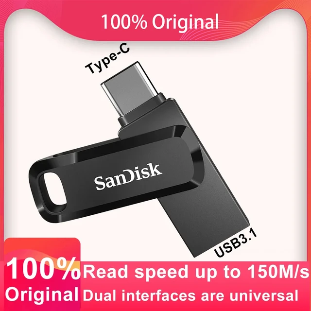 Buy SanDisk Ultra 128GB Dual Drive Go USB 3.1 & Type C Pen Drive