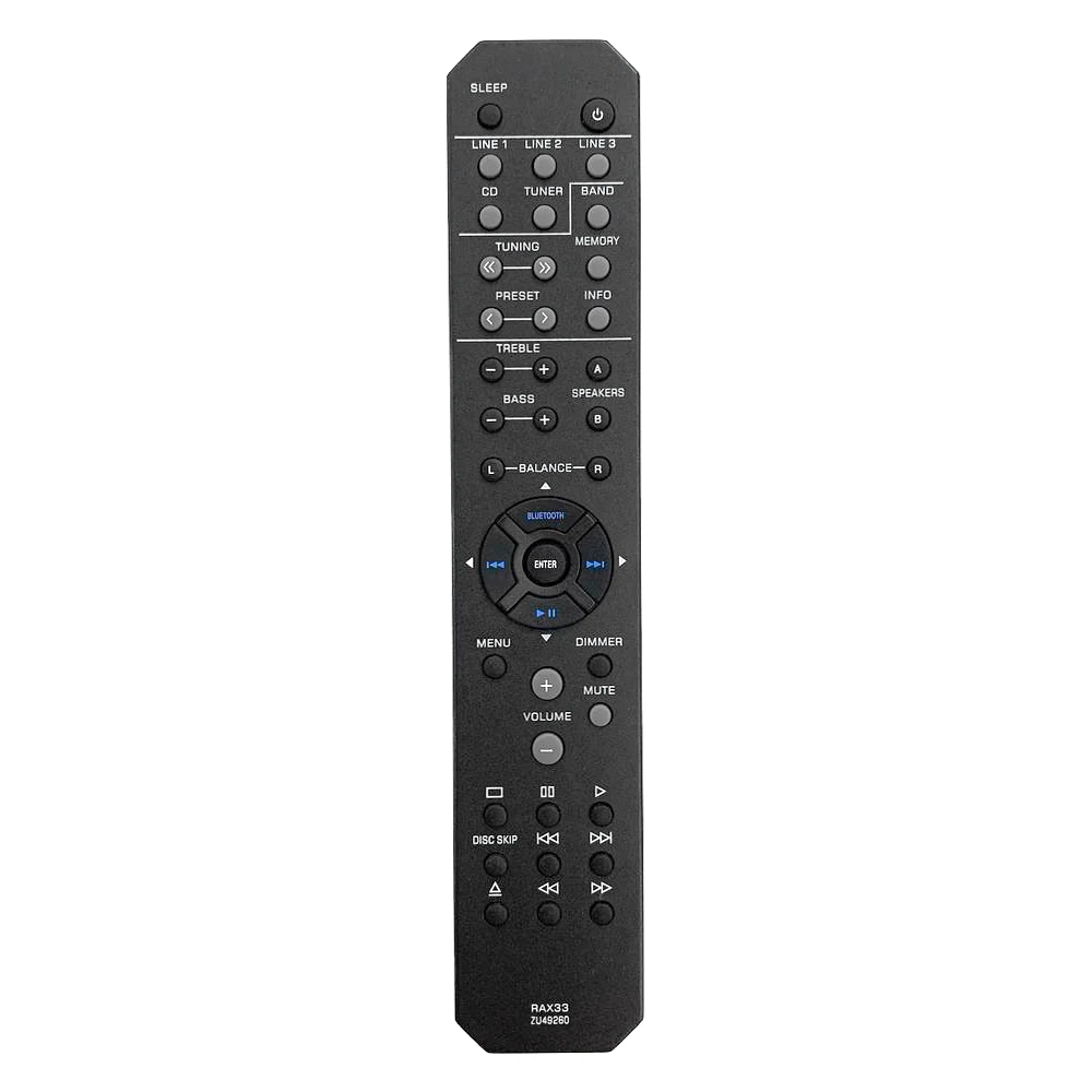 New RAX33 ZU49260 Replacement For Yamaha Audio/Video AV Receiver Remote