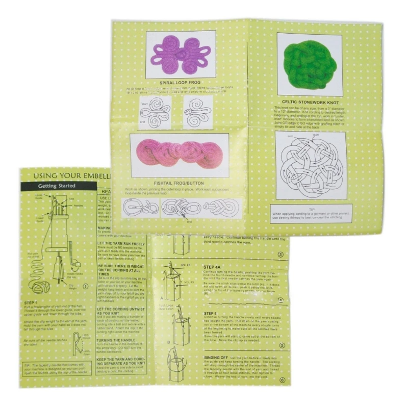 DIY 가정용 손 뜨개질 기계 손 스풀 Knitter 의류 모자 장식품 성인을위한 공예 직조 도구 만들기 어린이 장난감