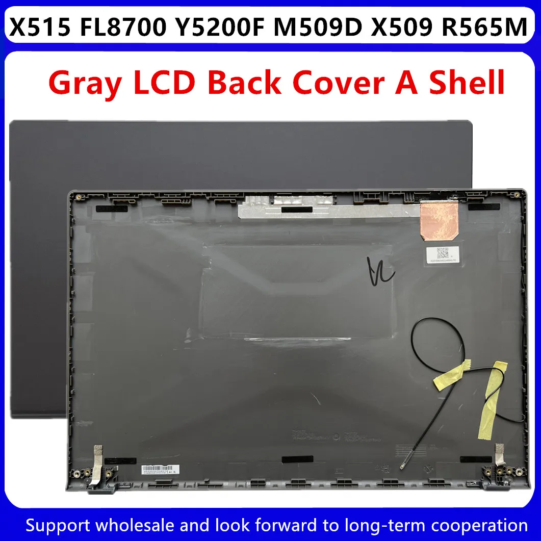 para Asus Vivobook X515 Fl8700 Y5200f M509d X509 R565m Y5200 F509 Y5200 V5200f Lcd Capa Traseira Lcd Frente Moldura Capa Novo - Imagem 5