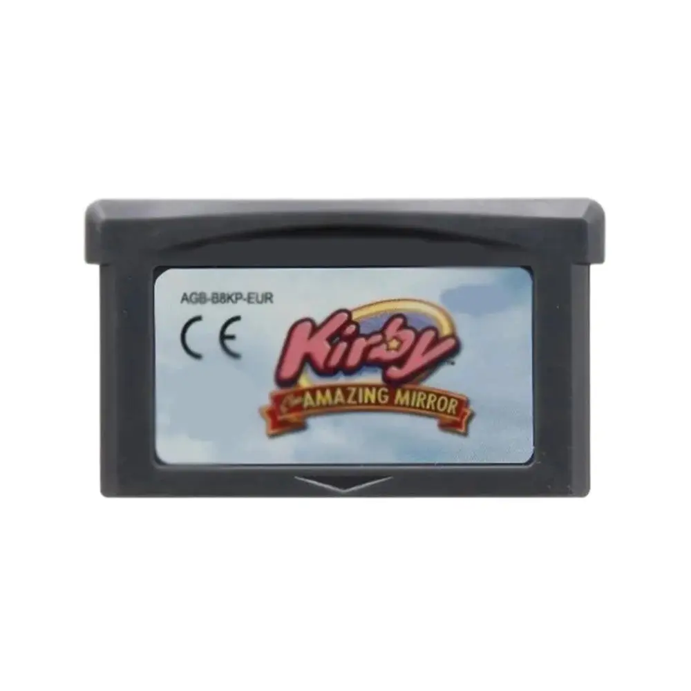 Kirby Game Cartridge - Amazing Mirror & Nightmare in Dream Land Adventure