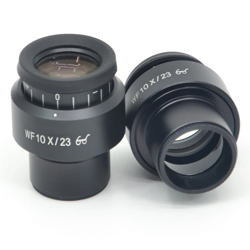 FYSCOPE 2PCS  WF10X  Wide Field Eyepiece For Binocular Trinocular Stereo Microscope 30MM Installation Installation Interface 2