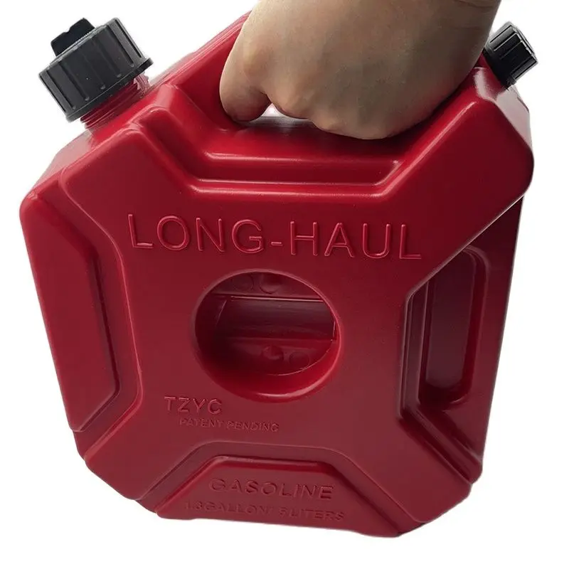 3L/5L Portable Jerry Can Gas Fuel Tank Plastic Petrol Car Gokart Spare