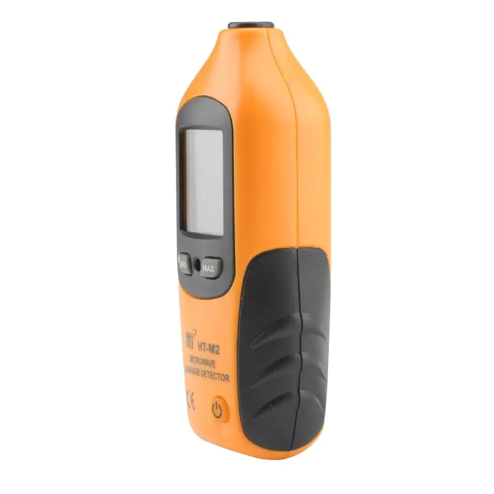 HTI HT-M2 Microwave Leakage Detector Portable Digital LCD Display Backlight High Accuracy Radiation Tester Meter 0-9.99mW/cm2 6