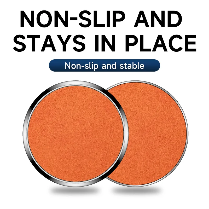 1개/2개 7가지 색상 자동차 컵홀더 매트 창의적인 미끄럼 방지 패드 자동차 내부 액세서리 대부분의 컵에 적합 7cm 유니버설