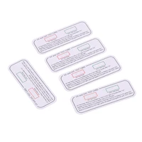 10pcs Light Test Cards UVA UVC Test Cards Light Wavelength Indicator Cards 1