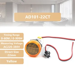Enhanced Product Title:  
  
Multi - Functional LED Digital Timer with Adjustable Settings (Yellow  Round)