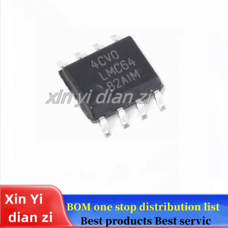 

5pcs/lot LMC64 LMC6482AIM SOP-8 dual operational amplifier ic chips in stock
