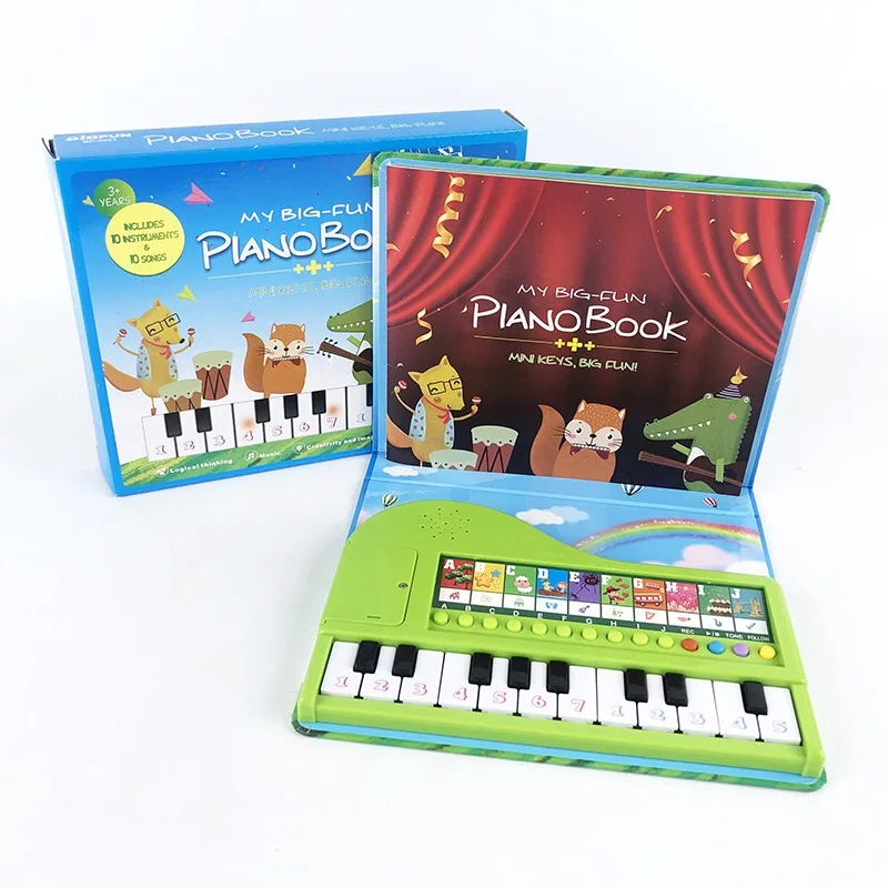 Piano infantil de 3-10 anos com 25 teclas, triângulo vertical com 3-10  teclas, bebê de madeira, menino e menina - AliExpress