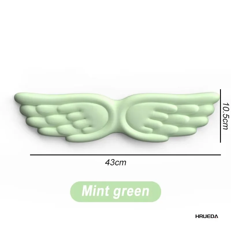 Ergonomic Angel Wings Anti-Slip Mouse and Keyboard Wrist Rest Pad