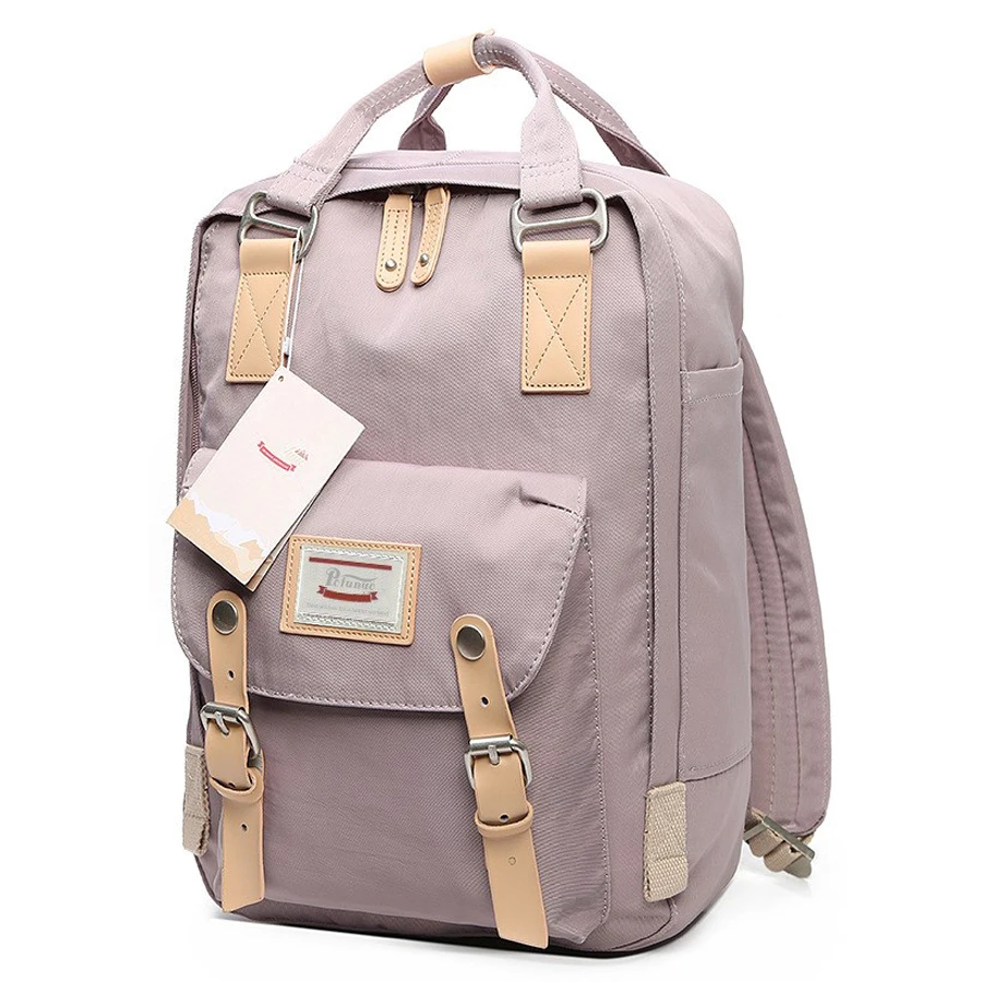 18L Women Backpacks Multi-Pocket Nylon School Backpack For Boys Girls 15.6 Inch Laptop Book Pack Mochilas 6