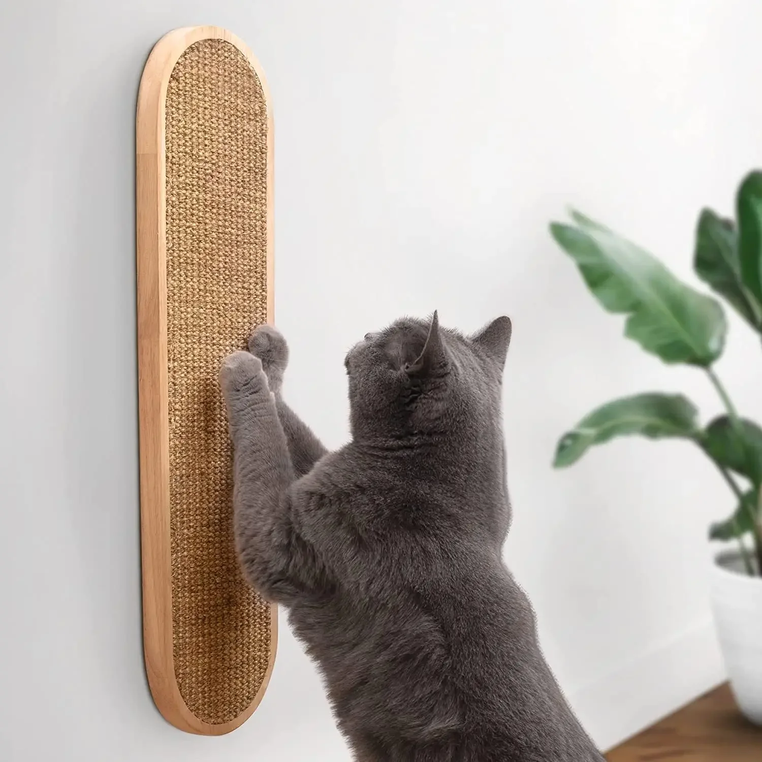 Sisal Mat Cat Scratching Board Hanging Wall Wear-resistant, Non-chipping Resistant Vertical Grinding Claw Post Cat Supplies