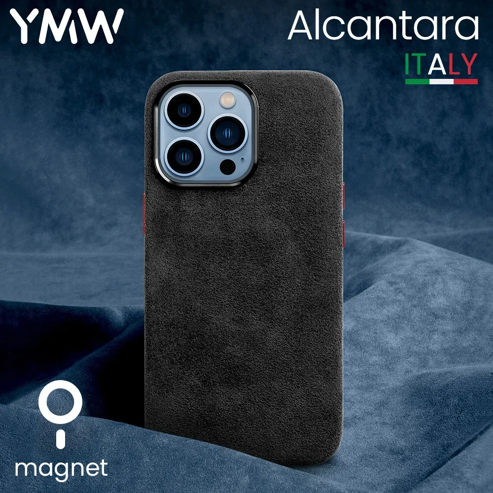 Funda iPhone 11 Pro Alcantara Microfibra y Silicona