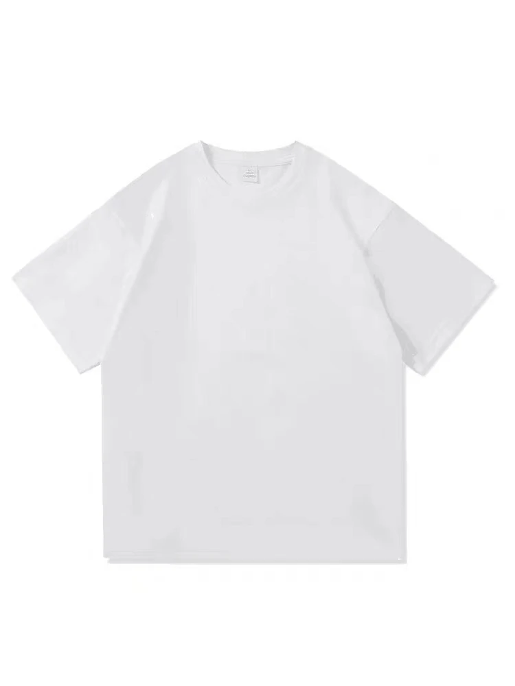 جاكيت دنيم أبيض نقي للجنسين، تصميم فضفاض لفصلي الر...