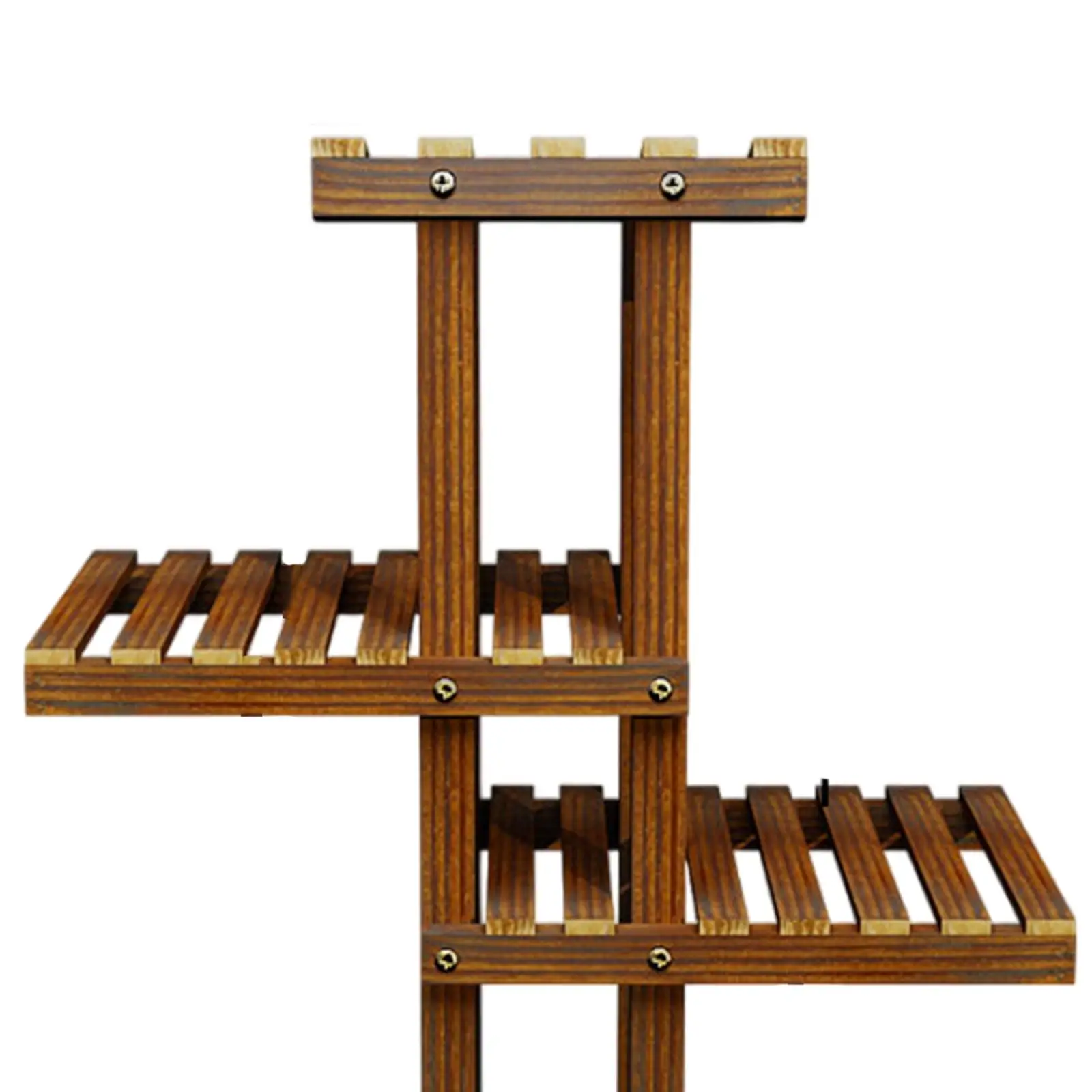 Plant Stand Decorative Versatile Heavy Duty Ornament Flower Pot Holder Stand Planter Rack Display Shelves for Balcony Outdoor