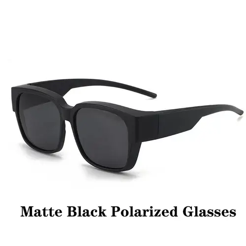 New Fashion Polarized Sunglasses Cover Over Myopia Prescription Glasses Portable Men Women Vintage Fishing Driving Eyewear - Image 12