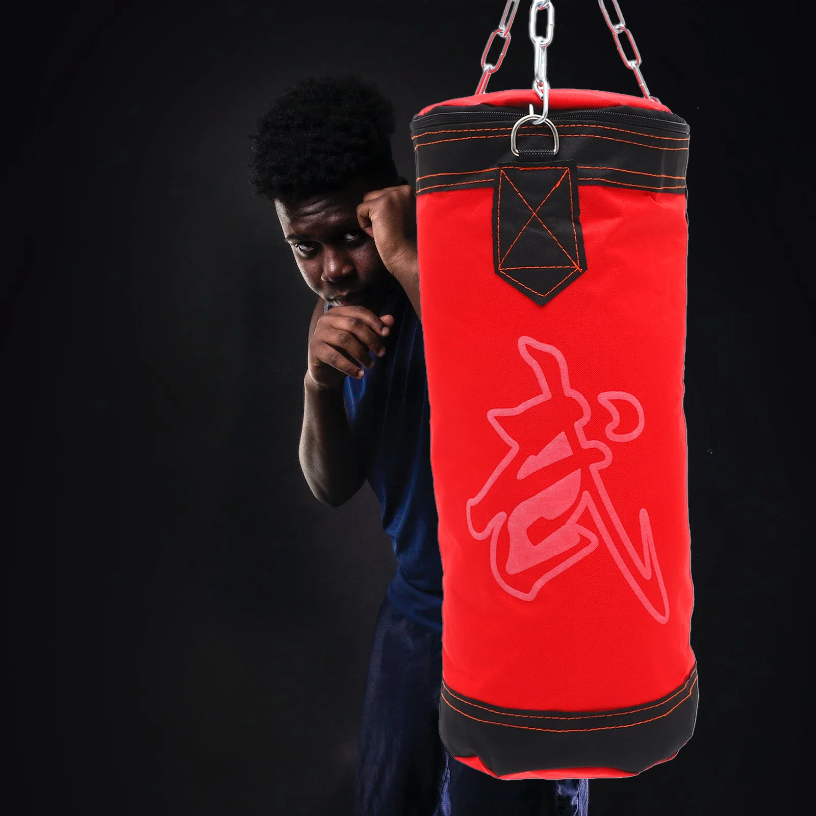 

Heavy Boxing Punching Bag Fitness Child Thai Gym Iron Canvas Bags Sandbags