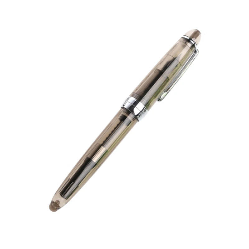 

JINHAO 992 Transparent Fountain Pen 0.5mm Stationery Supplies Writing Tools Gift Dropship