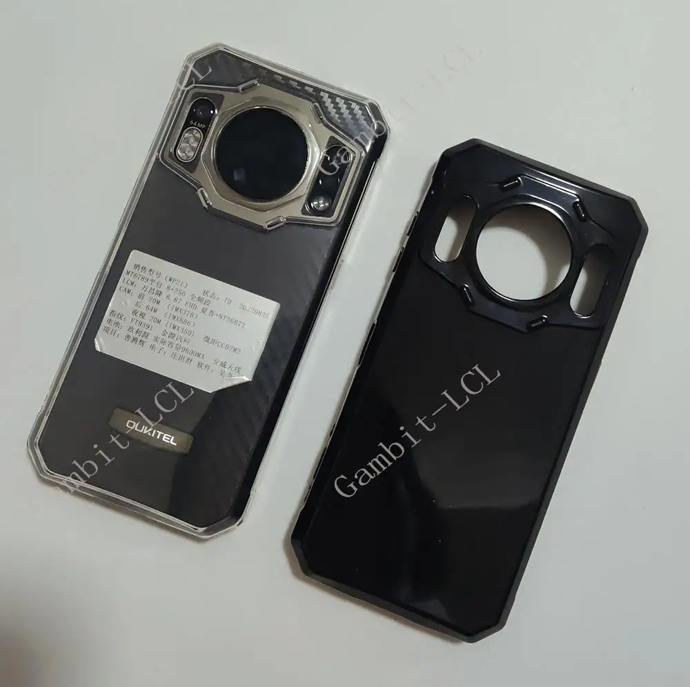 REY Cover In Gel TPU Anti-Shock Per OUKITEL WP15 5G, Morbida E Trasparente, Custodia Sottile Anti Graffio - 6