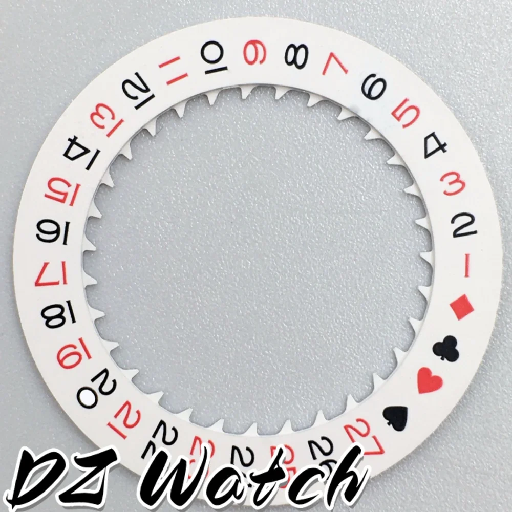 Premium DZ Watch Accessories: Day-Date Dial Wheel for Japan Movement Automatic Mechanical Timepieces