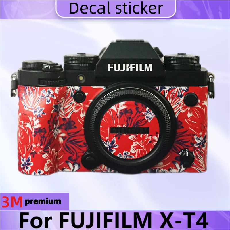 

For FUJIFILM X-T4 XT4 Anti-Scratch Camera Sticker Coat Wrap Protective Film Body Protector Skin Cover