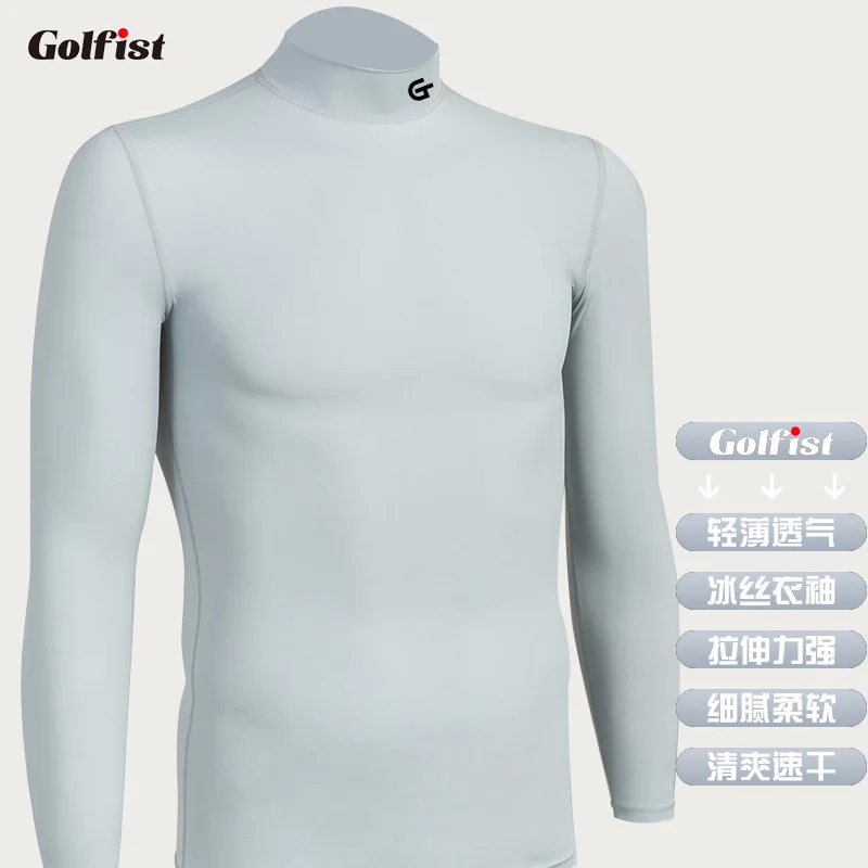 New Summer Autumn Long Sleeves T-Shirt Men Women's Golf Wear Tennis Badminton Sun Protect Clothing Sportswear Active