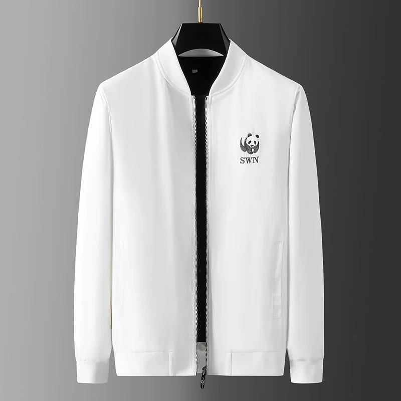 

Luxury brand Fashion Brand New Men's Korean Printed Embroidery Coat Light Simple Autumn Versatile Jacket Men