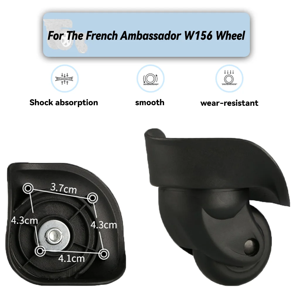 suitable-for-the-french-ambassador-w156-universal-wheel-replacement-suitcase-wheel-accessories-wheels-casters-smooth-silent