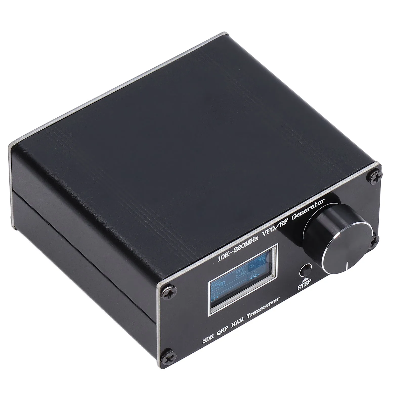 SDR QRP HF Transceiver Kit – 10kHz-220MHz VFO Generator For Ham Radio, Superheterodyne Receiver, With Bar Graph