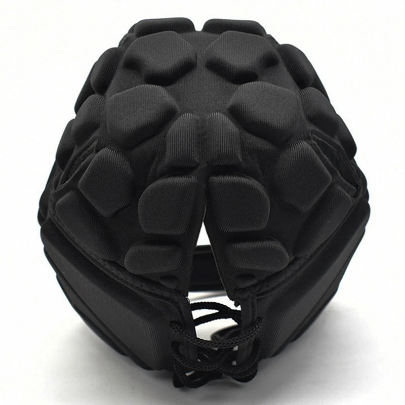 Rugby Helmet Head Guard Football Goalkeeper Head Protector Cap EVA Shockproof Headgear Soccer Goalie Headguard Hats Adult Kids