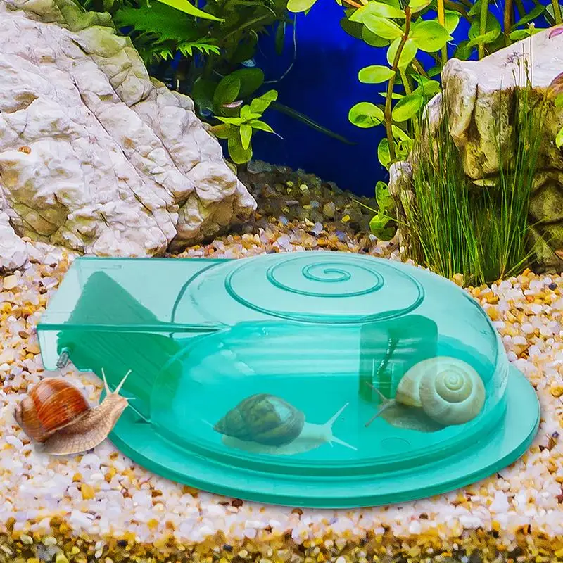 Snail Trap Transparent Snail Catcher Aquarium Cleaning Accessories Lightweight Planaria Removal Supplies For Aquarium Fish Tank Snail Trap Transparent Snail Catcher Aquarium Cleaning Accessories Lightweight Planaria Removal Supplies For Aquarium Fish Tank