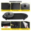 VEVOR Electric BBQ Pan 2 in 1 Grill Hot Pot Portable Smokeless Durable Material Fast Even Heated for Shellfish Vegetables Home 4
