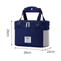 Insulated bag 10 (large blue)