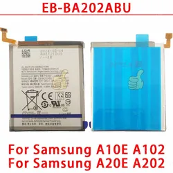 High - Performance Replacement Phone Battery for Samsung Galaxy Series (A10e A20E)