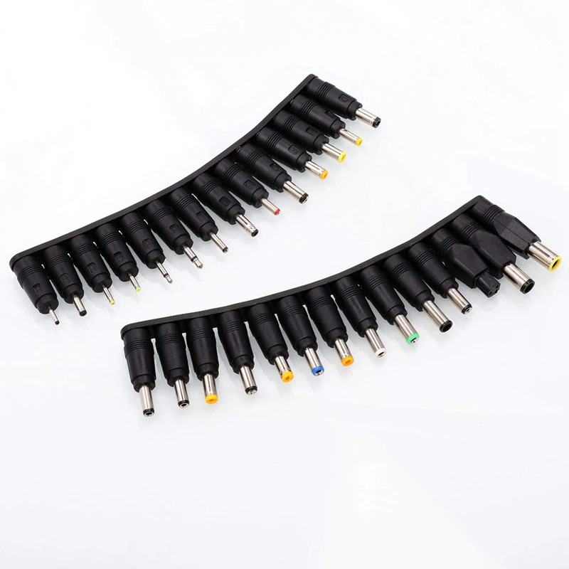 

28Pcs universal laptop jack for dc power supply 5.5mmx2.1mm DC AC Power Adapter Tips Jack for Lenovo Laptop Connector Charging