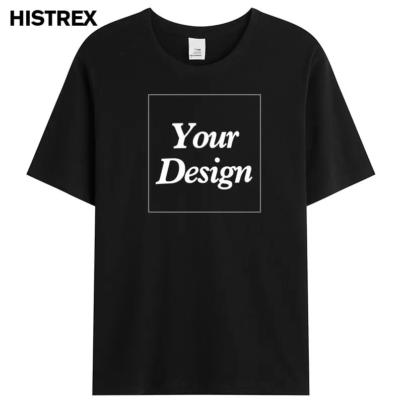 Dropshipping özel baskı, özelleştirilmiş tasarım Logo metin, 100% pamuk T shirt erkek kadın, Tee gömlek, kaliteli giysi, 7.4oz 210gsm