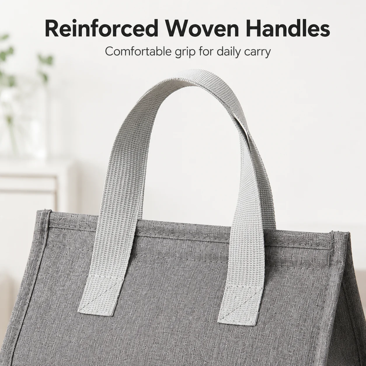 Eco-friendly Insulated Lunch Tote Bag – Durable, Reusable, and Stylish for Work, School, or Travel