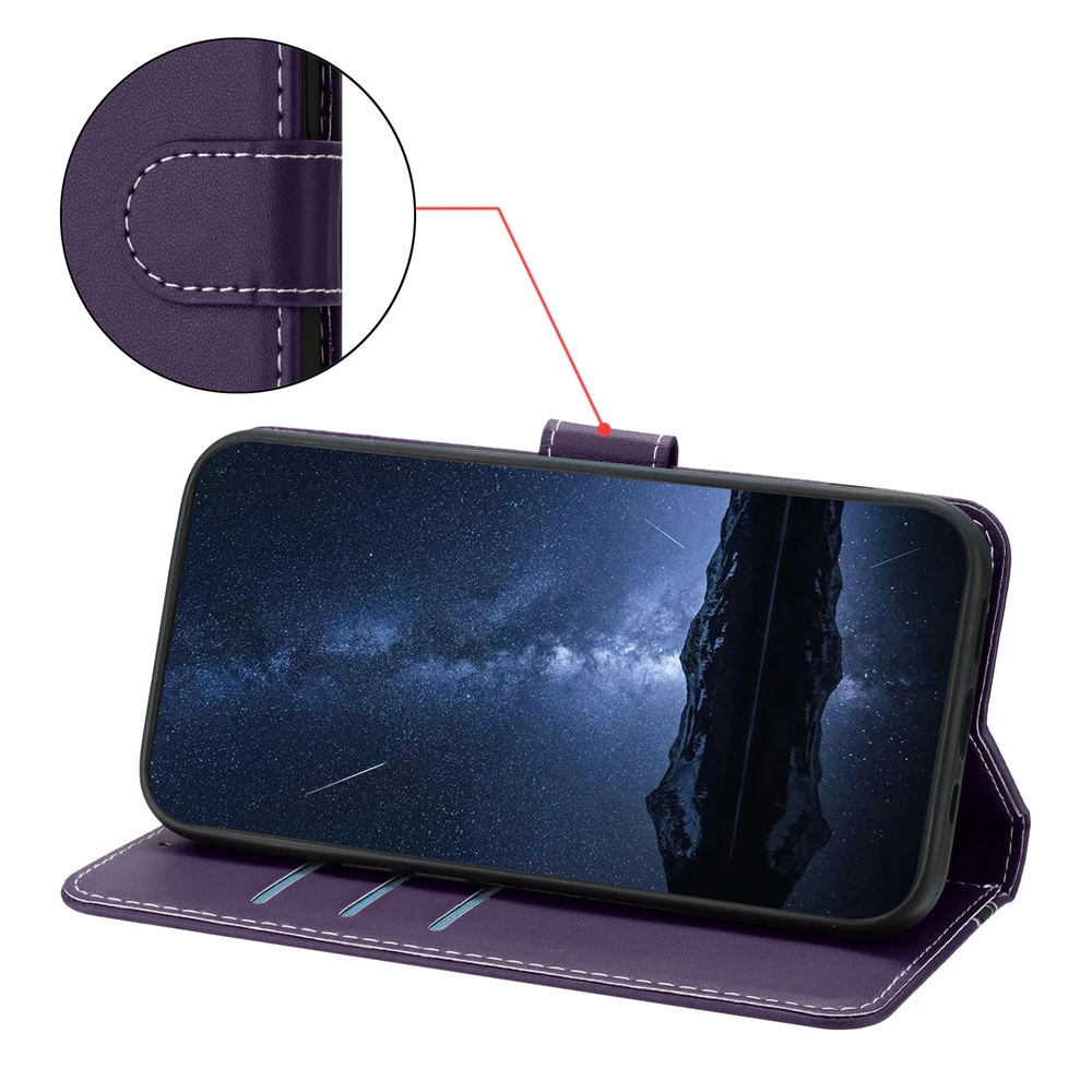 Leather Flip Case - Elegant and Durable Design