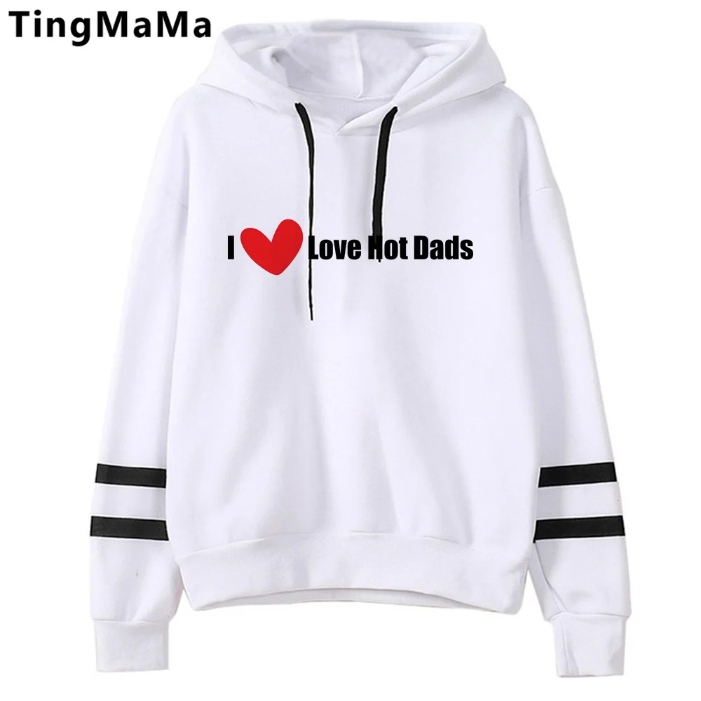 

Мужская толстовка с капюшоном i love hot dads 2023 корейский стиль толстовки с капюшоном мужская одежда с графическим принтом