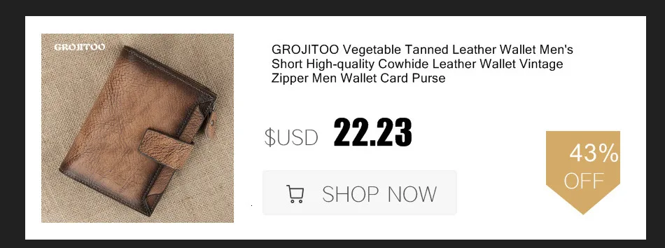 GROJITOO Crazy Horse Wallet Cowhide Leather Men Wallet Multi-card Holder Genuine Leather Wallet Large Capacity Vintage Purse Men GROJITOO Crazy Horse Wallet Cowhide Leather Men Wallet Multi-card Holder Genuine Leather Wallet Large Capacity Vintage Purse Men