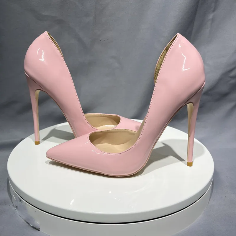 River Island Scarpe Rosa Chiaro Con Tacco D'Orsay E Due Pezzi In