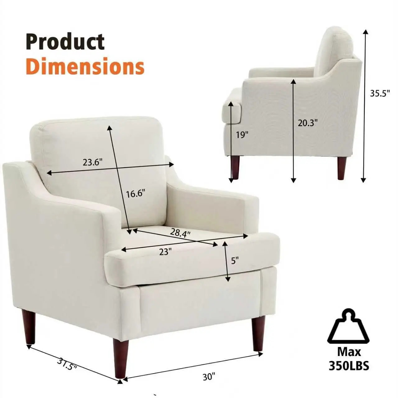 Mid-Century Accent Chair 2