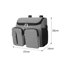 Diaper Bags Baby Walking Stroller Bag Multi-Functional Water-Repellent Moisture-Proof Bottle Storage Bag Cart Hanging Backpack 2