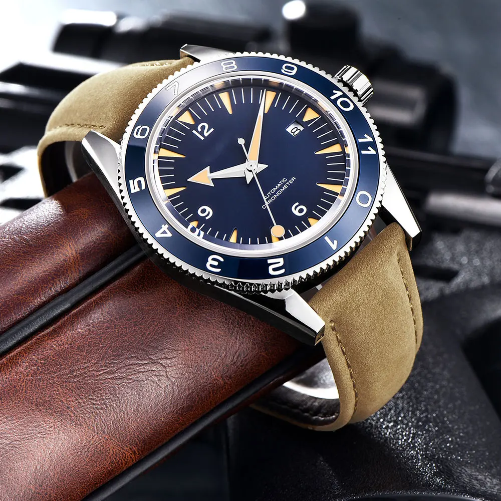 Mechanical Watch Diver Watch Mens Wristwatch Custom Sapphire Glass Miyota NH35 Movement Automaic Date Luminous Waterproof Rotatable Ceramics Bezel 41mm