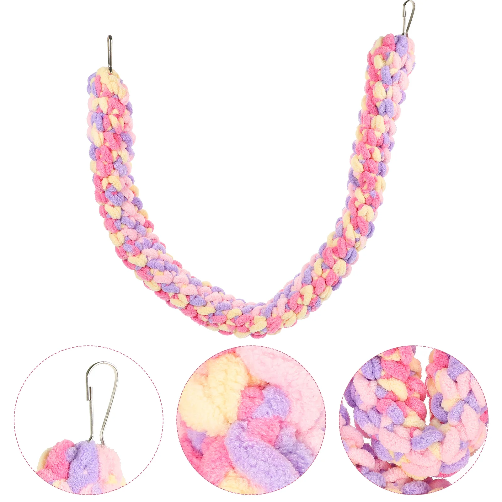 Sugar Glider Corda Da Arrampicata Accessori Per Animali Domestici Hanging Rat Toy Cotton Hamster Household Little Pet Crawling Toy Sugar Glide Hammock