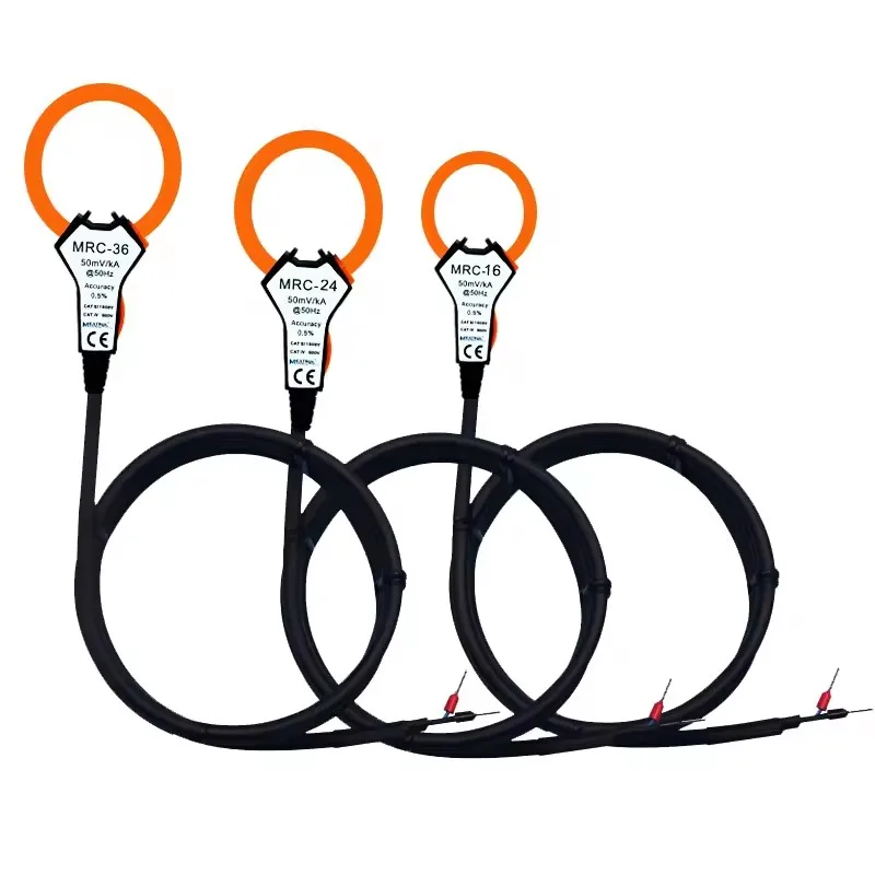 Flexible Current Transformers for Uninterrupted Current Measurement Flexible Installation Rogowski Coils Sensors MRC