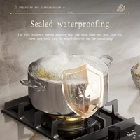 Cuisinière microcristalline 4 mm avec plaque de cuisson pour montage encastré sur comptoir Compatible basse tension 4